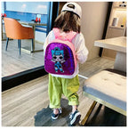 Reversible Sequin Doll Backpack - Princess Fashion (Ages 3-6)