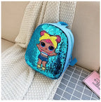 Reversible Sequin Doll Backpack - Princess Fashion (Ages 3-6)
