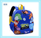 Cute Cartoon Dinosaur Preschool Backpack (Waterproof)