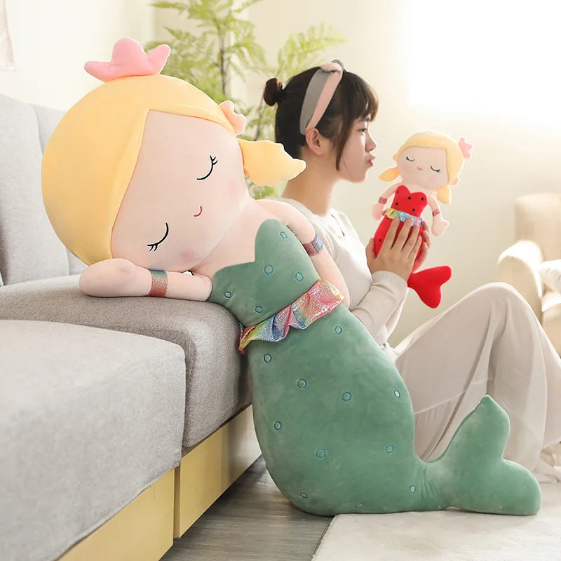 Kawaii Mermaid Plush Toys, 40 to 60 cm, Princess Plush Toys