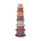 Montessori silicone stacking toy for babies