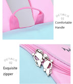Girls' Waterproof Backpack with Unicorn Design
