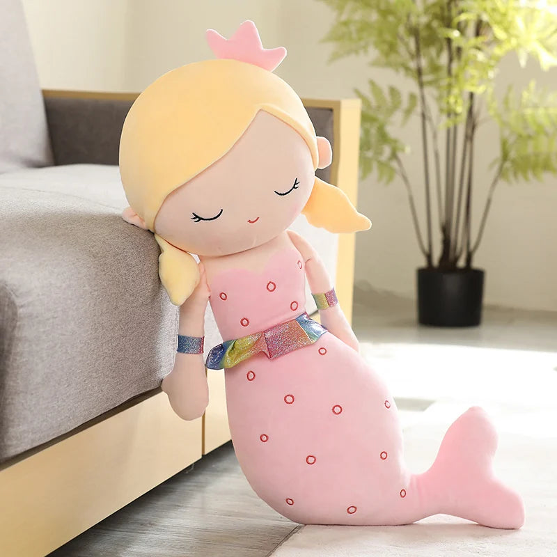 Kawaii Mermaid Plush Toys, 40 to 60 cm, Princess Plush Toys