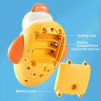 Duck-shaped bath toy for children