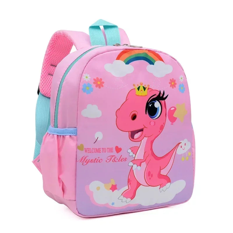 Cute Cartoon Dinosaur Preschool Backpack (Waterproof)