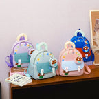 Children's backpack ideal for school, preschool, kindergarten, travel, and outdoor activities. Lightweight and durable.