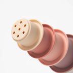 Montessori silicone stacking toy for babies