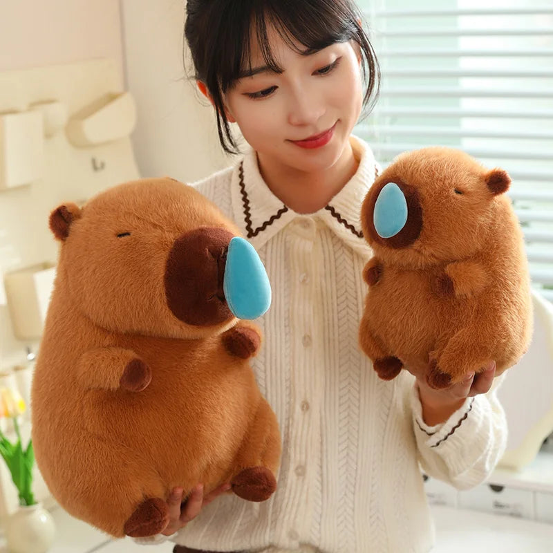 Pelúcia de capivara Kawaii