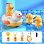 Duck-shaped bath toy for children