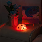Silicone Night Light for Baby's Room in Ladybug Shape