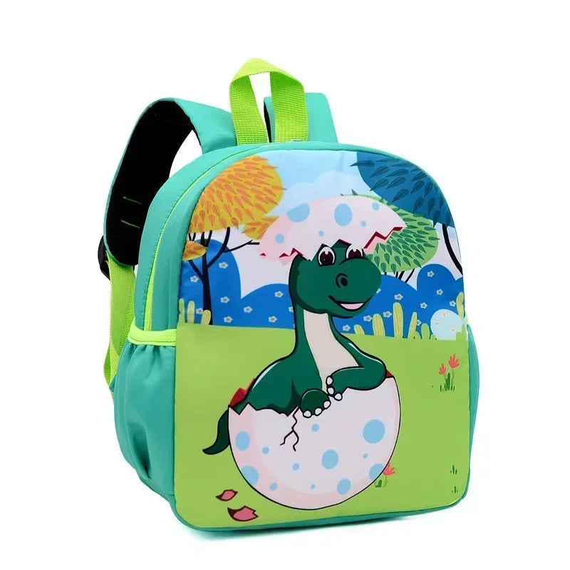 Cute Cartoon Dinosaur Preschool Backpack (Waterproof)