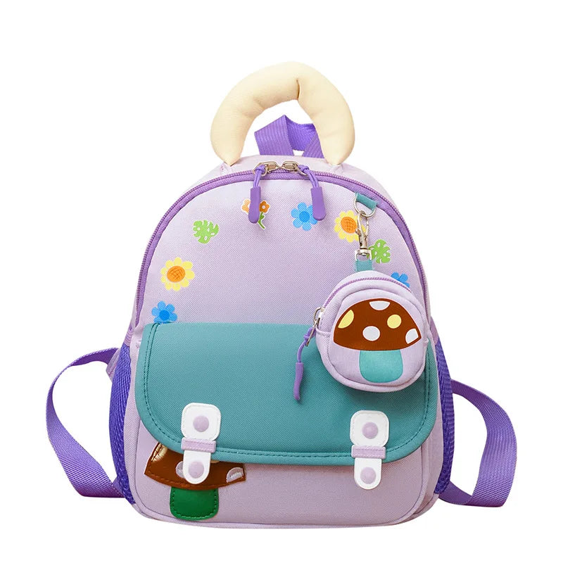 Children's backpack ideal for school, preschool, kindergarten, travel, and outdoor activities. Lightweight and durable.