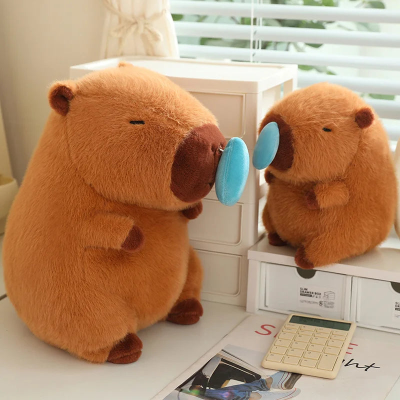 Pelúcia de capivara Kawaii