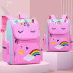 Girls' Waterproof Backpack with Unicorn Design
