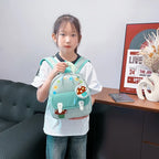 Children's backpack ideal for school, preschool, kindergarten, travel, and outdoor activities. Lightweight and durable.