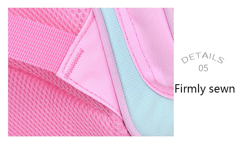 Girls' Waterproof Backpack with Unicorn Design