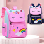 Girls' Waterproof Backpack with Unicorn Design