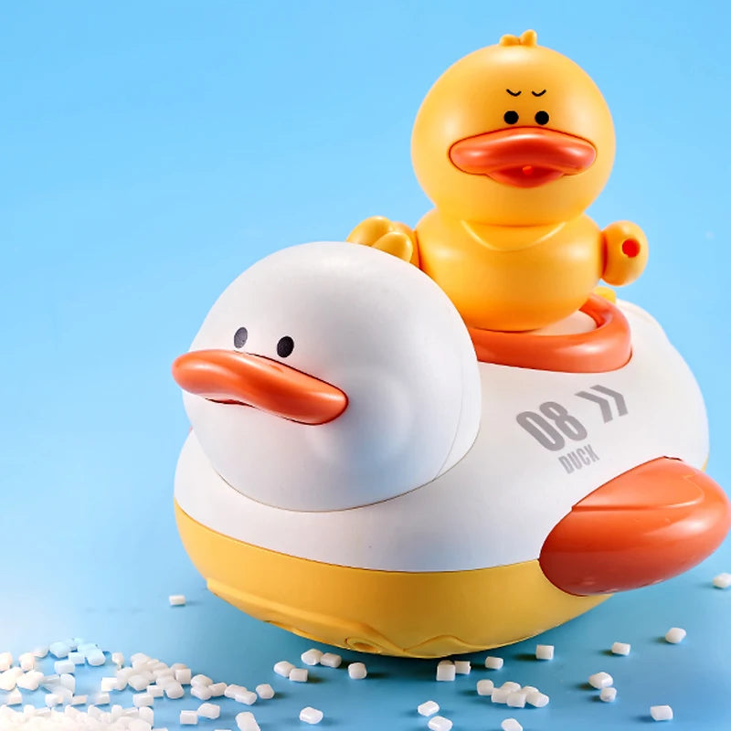 Duck-shaped bath toy for children